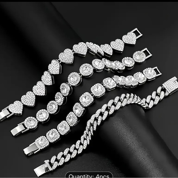 Silver Bracelets NWOT - Picture 1 of 2